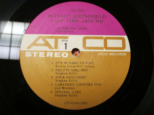 Buffalo Springfield : Last Time Around (LP, Album, Gat)