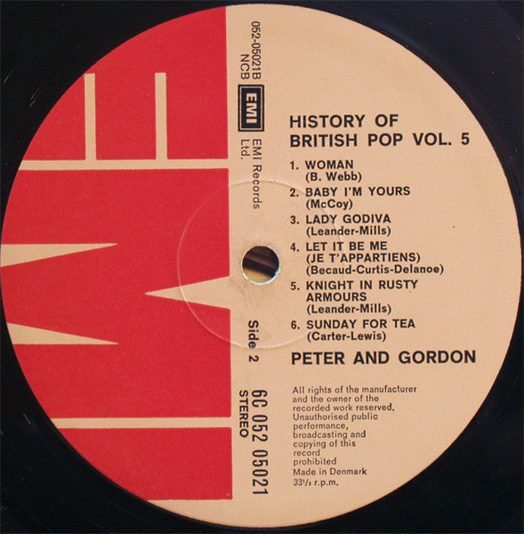Peter And Gordon* : History Of British Pop Vol. 5 (LP, Album, Comp)