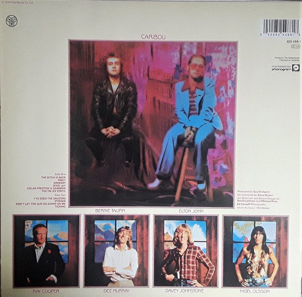 Elton John : Caribou (LP, Album, RE)