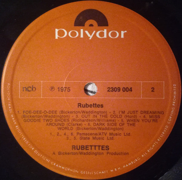 Rubettes* : Rubettes (LP, Album)