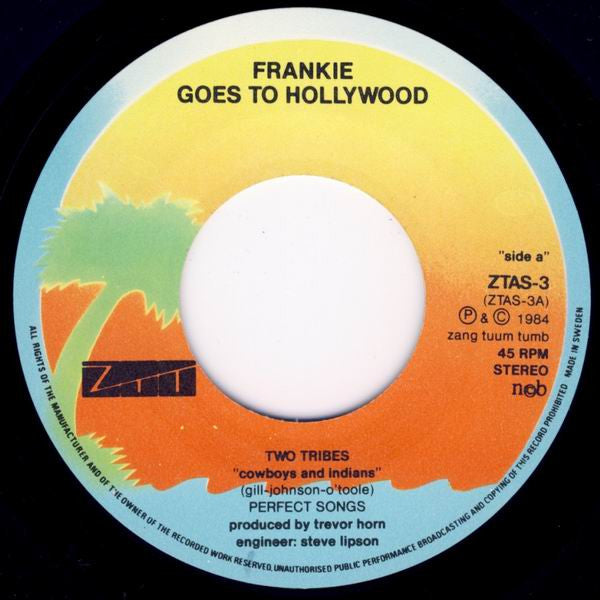 Frankie Goes To Hollywood : Two Tribes (7", Single)