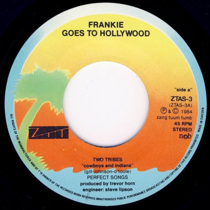 Frankie Goes To Hollywood : Two Tribes (7", Single)
