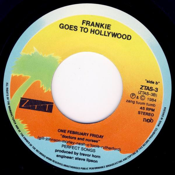 Frankie Goes To Hollywood : Two Tribes (7", Single)