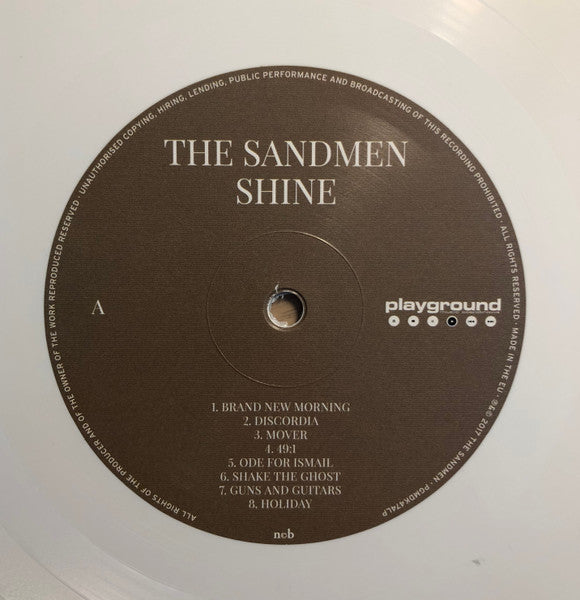 The Sandmen (2) : Shine (LP, Album, Rec)