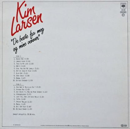 Kim Larsen : De Beste Fra Meg Og Mine Venner (LP, Comp, RP)