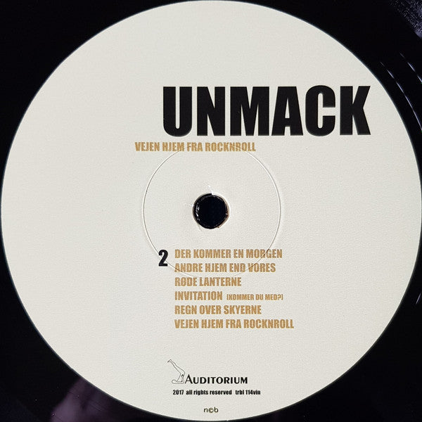 Unmack* : Vejen Hjem Fra Rocknroll (LP, Album, RE)