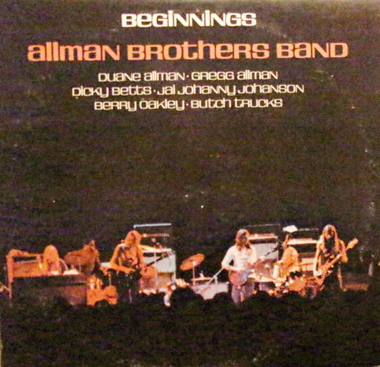 The Allman Brothers Band : Beginnings (2xLP, Comp, Gat)