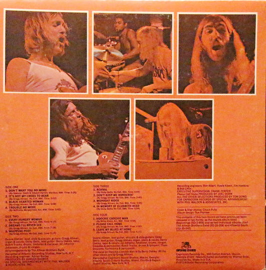 The Allman Brothers Band : Beginnings (2xLP, Comp, Gat)