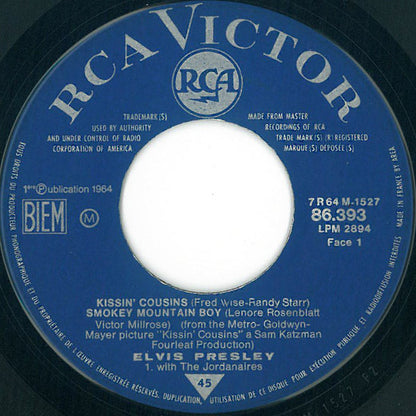 Elvis* : Kissin' Cousins (7", EP)