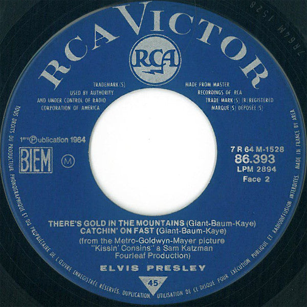 Elvis* : Kissin' Cousins (7", EP)