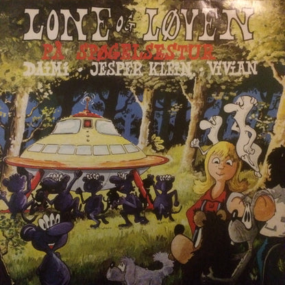 Daimi ● Jesper Klein (2) ● Vivian* : Lone og Løven (På Spøgelsestur) (LP, Album)