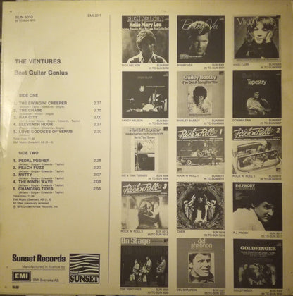 The Ventures : Beat Guitar Genius (LP, Comp, RE)
