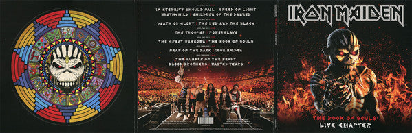 Iron Maiden : The Book Of Souls: Live Chapter (3xLP, Album)