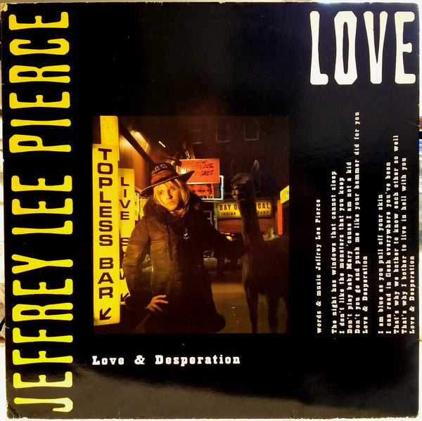 Jeffrey Lee Pierce : Love & Desperation (12")