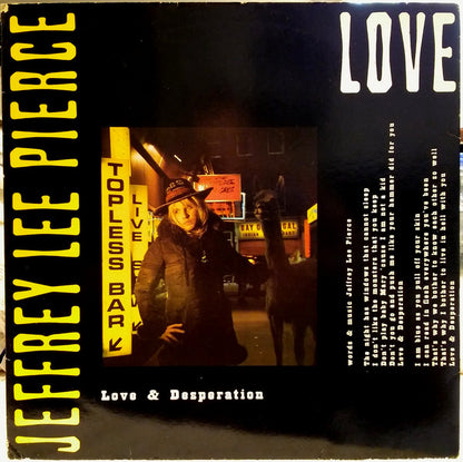 Jeffrey Lee Pierce : Love & Desperation (12")