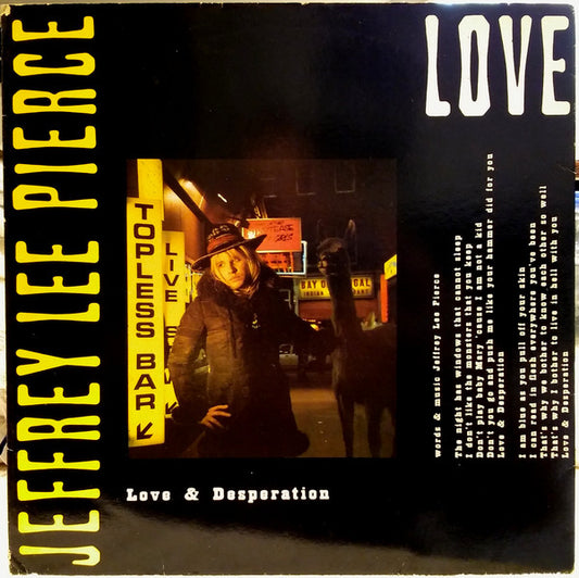 Jeffrey Lee Pierce : Love & Desperation (12")