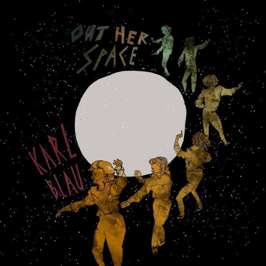 Karl Blau : Out Her Space (LP, Album, Ltd, Red)