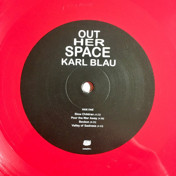 Karl Blau : Out Her Space (LP, Album, Ltd, Red)