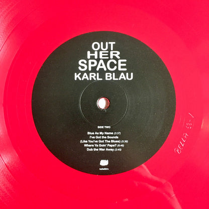 Karl Blau : Out Her Space (LP, Album, Ltd, Red)