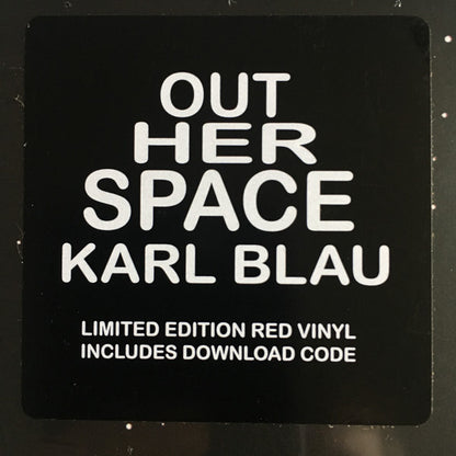 Karl Blau : Out Her Space (LP, Album, Ltd, Red)