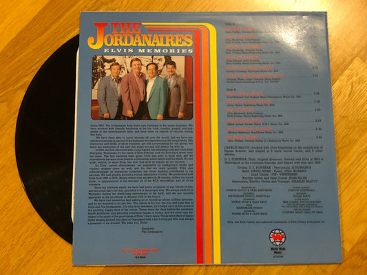 The Jordanaires : Elvis Memories (LP, Album)