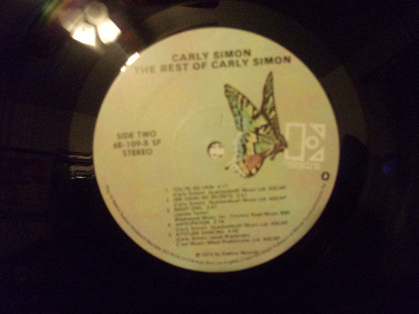 Carly Simon : The Best Of Carly Simon  (LP, Comp, RE, SP )