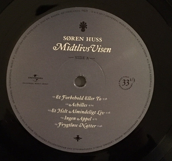 Søren Huss : MidtlivsVisen (LP, Album)