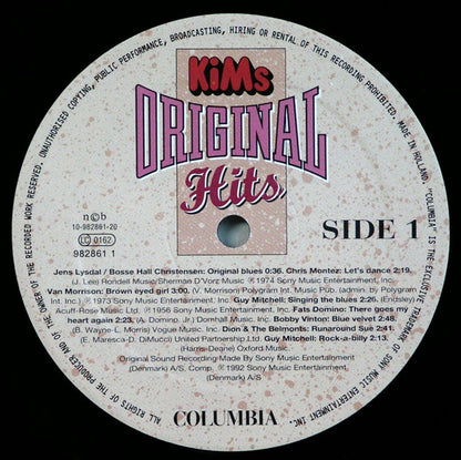 Various : Kims Original Hits (LP, Comp, Promo)