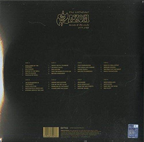 Saxon : Decade Of The Eagle: The Anthology 1979-1988 (4xLP, Comp)