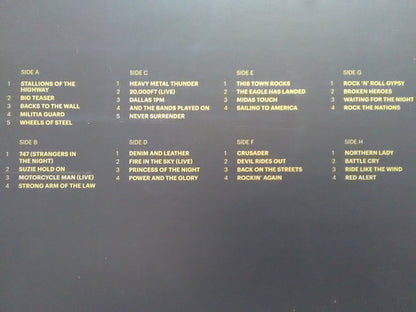 Saxon : Decade Of The Eagle: The Anthology 1979-1988 (4xLP, Comp)