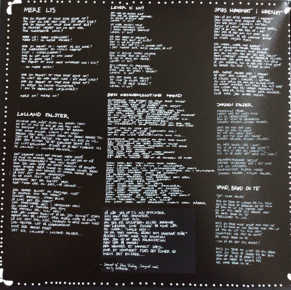 Spids Nøgenhat : Kommer Med Fred (LP, Album, RP, Ora)