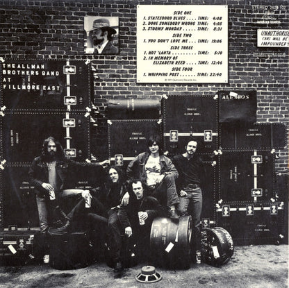 The Allman Brothers Band : The Allman Brothers Band At Fillmore East (2xLP, Album, RE)
