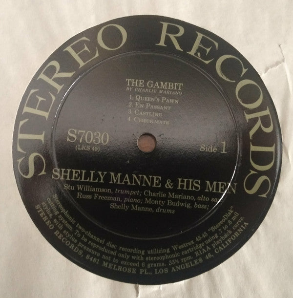 Shelly Manne & His Men : The Gambit (Volume 7) (LP, Album)