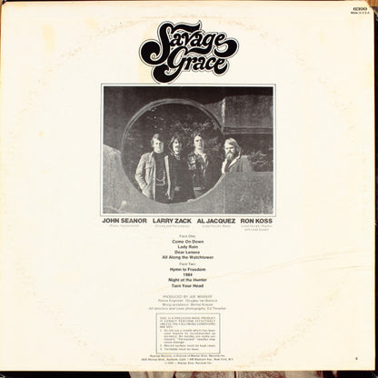 Savage Grace (2) : Savage Grace (LP, Album, Ter)