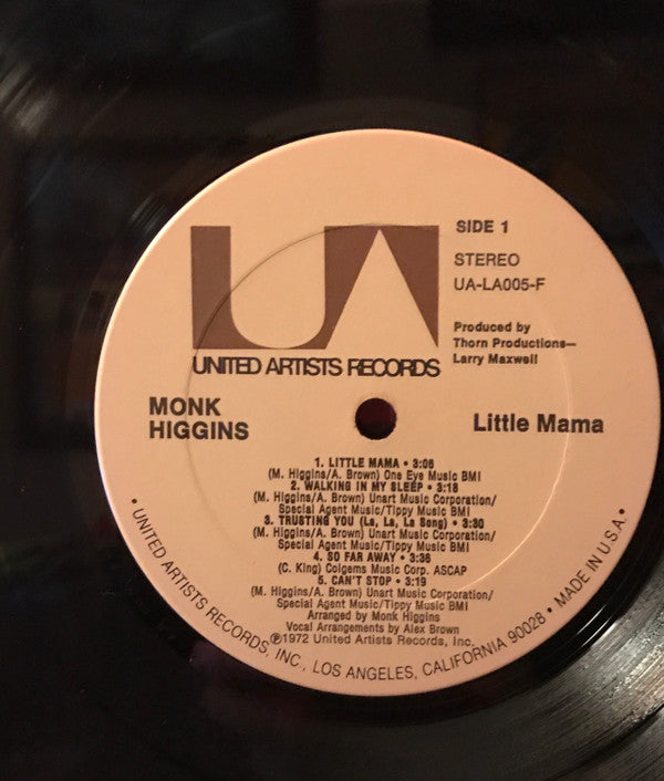 Monk Higgins : Little Mama (LP, Album)