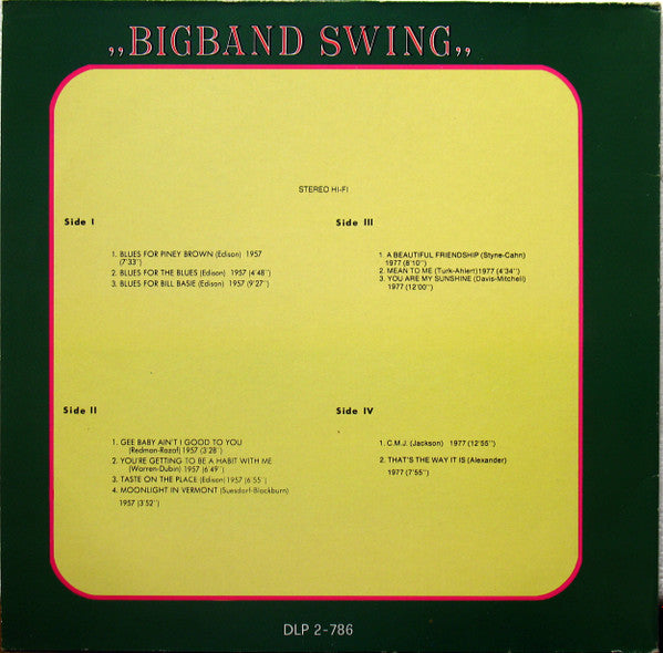 Various : Bigband Swing (2xLP, Comp)