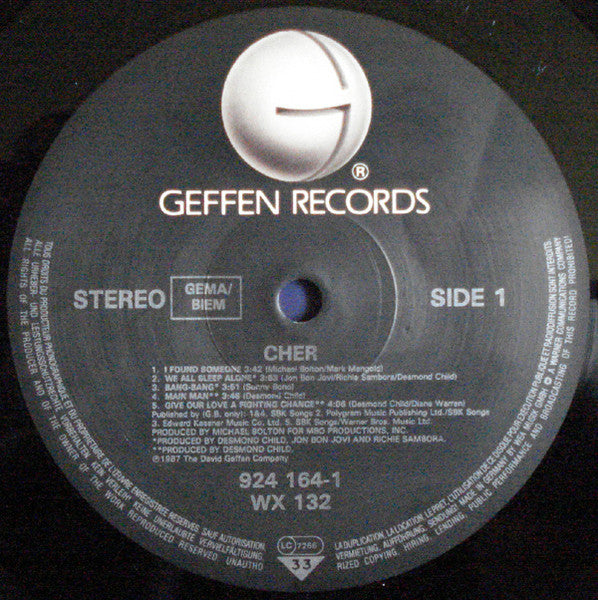 Cher : Cher (LP, Album)