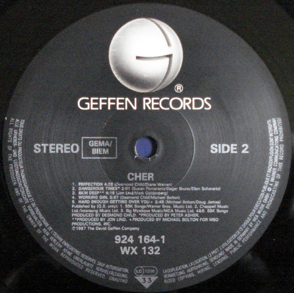 Cher : Cher (LP, Album)