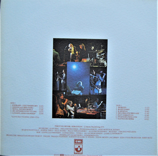 Sebastian (5) : Blød Lykke (LP, Album, RE, Gat)