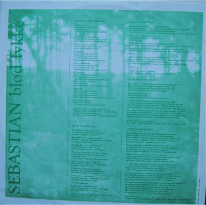 Sebastian (5) : Blød Lykke (LP, Album, RE, Gat)