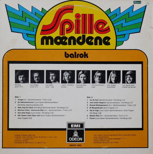 Spillemændene : Balrok (LP, Album)