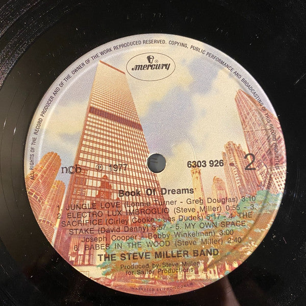 Steve Miller Band : Book Of Dreams (LP, Album)