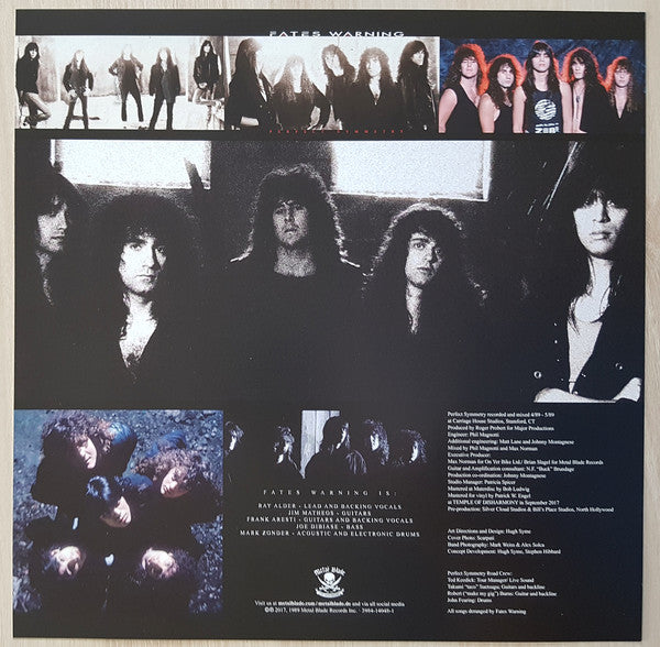 Fates Warning : Perfect Symmetry (LP, Album, RE, RM, 180)