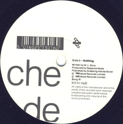 Depeche Mode : Everything Counts / Nothing (7", Single)