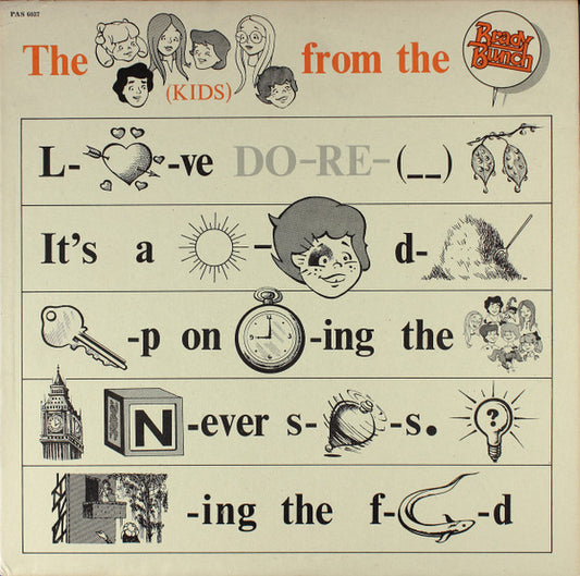 The Brady Bunch : The Kids From The Brady Bunch (LP, Album, Scr)