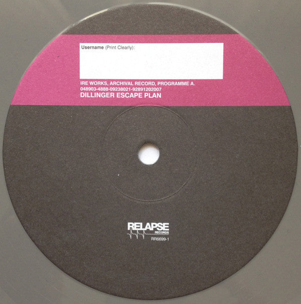 The Dillinger Escape Plan : Ire Works (LP, Album, Ltd, Gre)