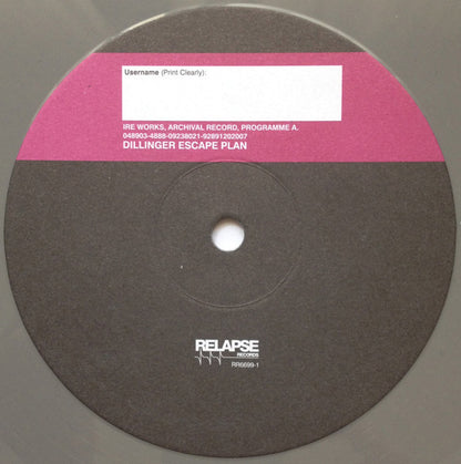 The Dillinger Escape Plan : Ire Works (LP, Album, Ltd, Gre)