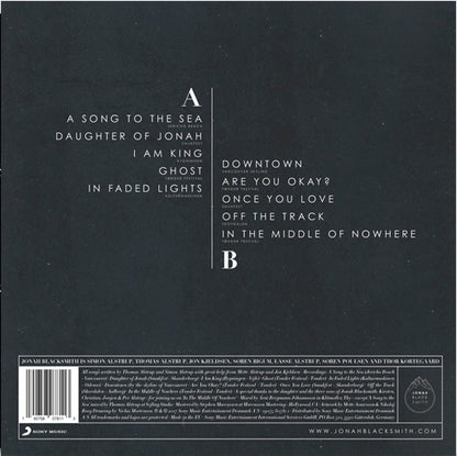 Jonah Blacksmith : Twenty Seventeen (LP, Album)