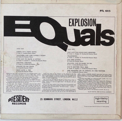 The Equals : Explosion (LP, Album)