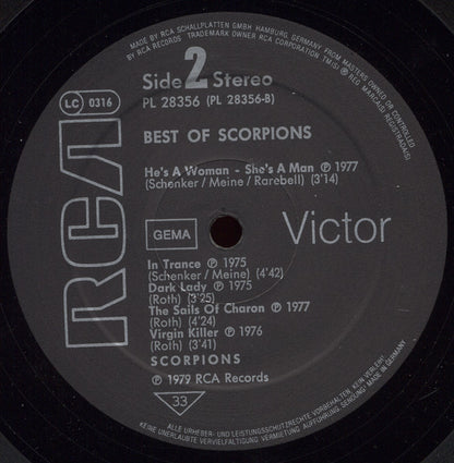 Scorpions : Best Of Scorpions (LP, Comp, RE)